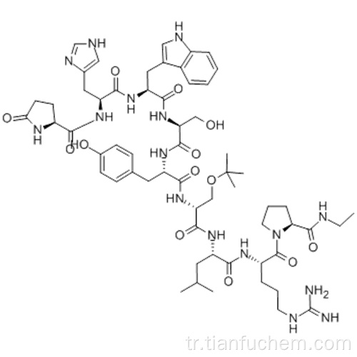 Buserelin asetat [USAN: JAN] CAS 68630-75-1